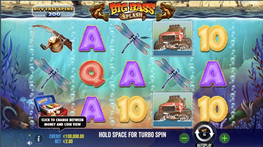 Big Bass Splash slot logo