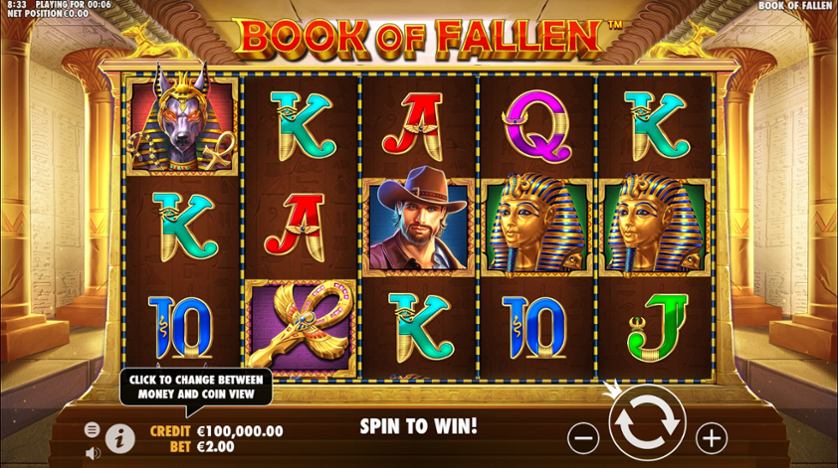 Book of the Fallen slot logo