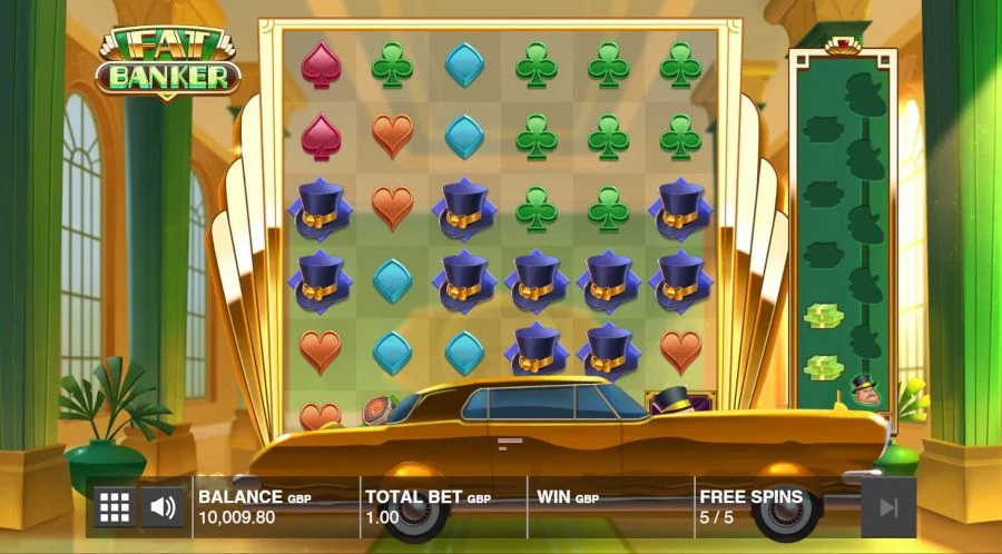 Fat Banker slot logo