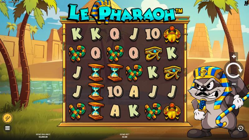 Le Pharaoh slot logo