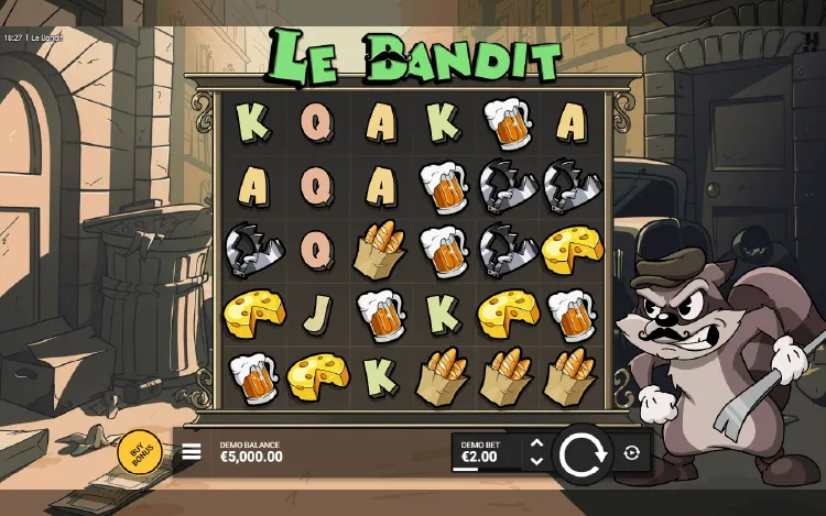 Le Bandit slot logo