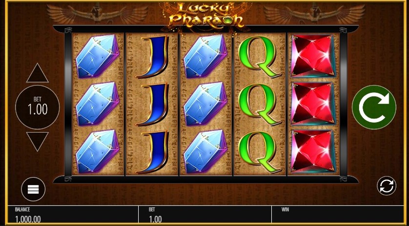 Lucky Pharaoh slot logo