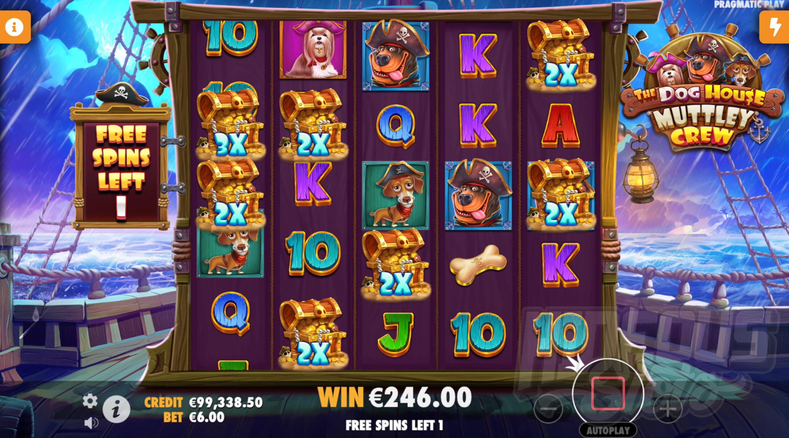 The Dog House - Muttley Crew slot logo