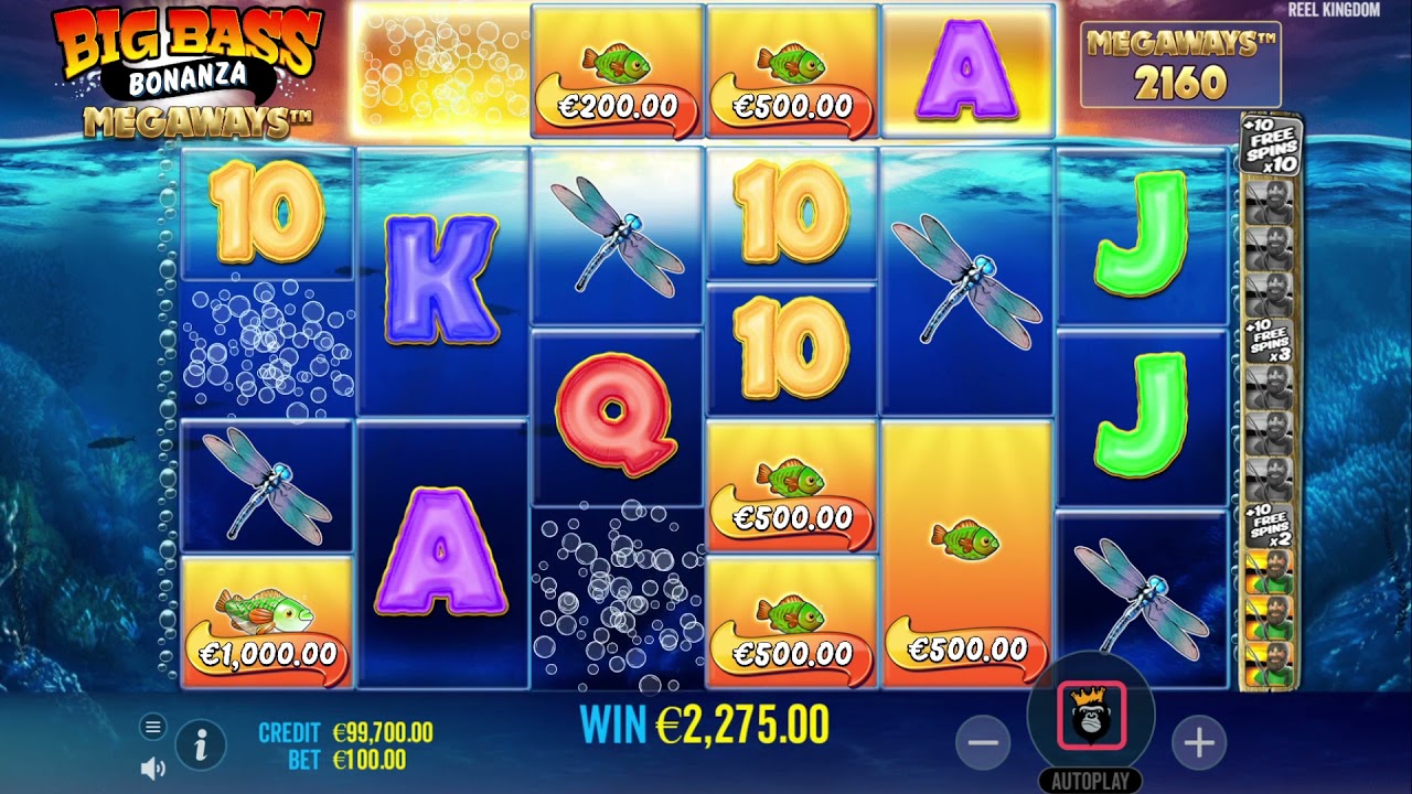 Big Bass Bonanza Megaways slot logo