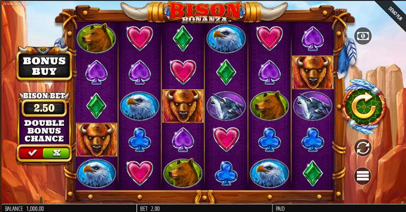 Bison Bonanza slot logo