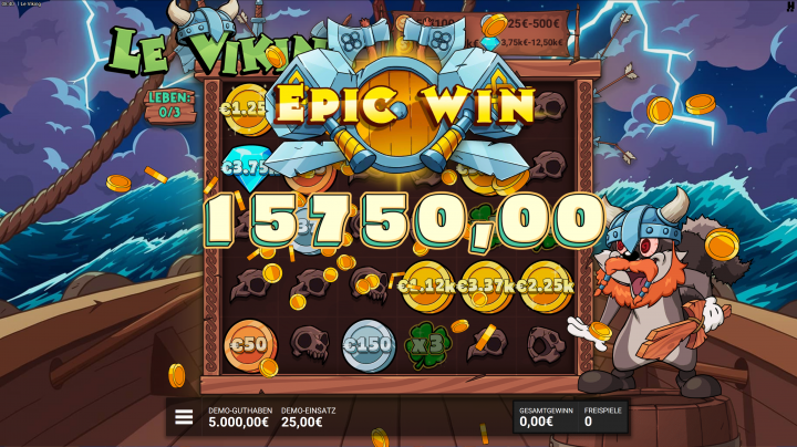 Le Viking slot logo