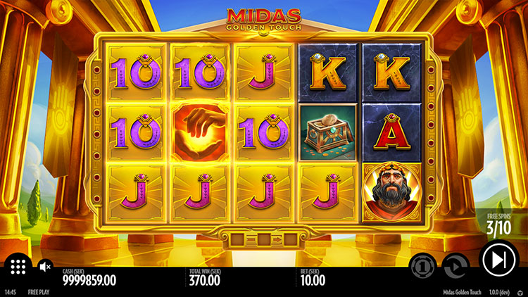 Midas Golden Touch slot logo
