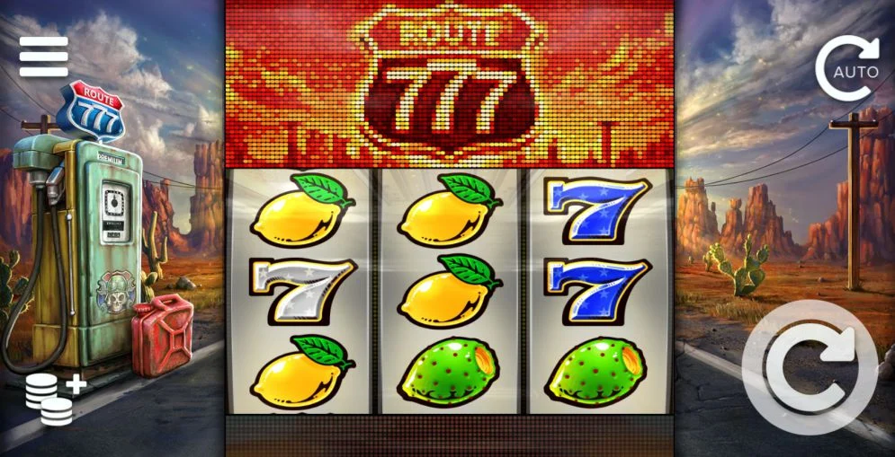 Route 777 slot logo