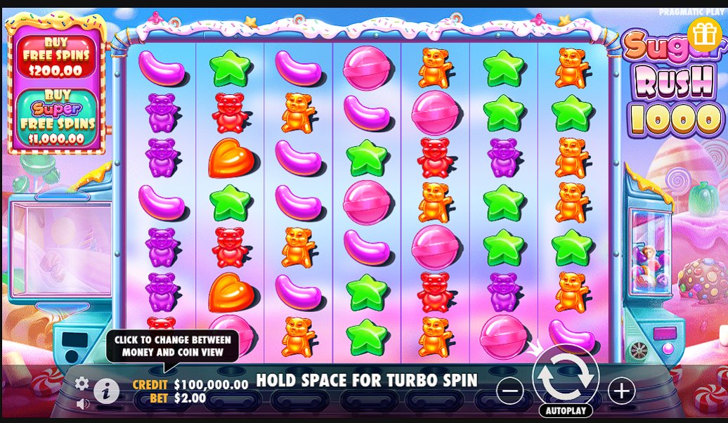 Sugar Rush 1000 slot logo