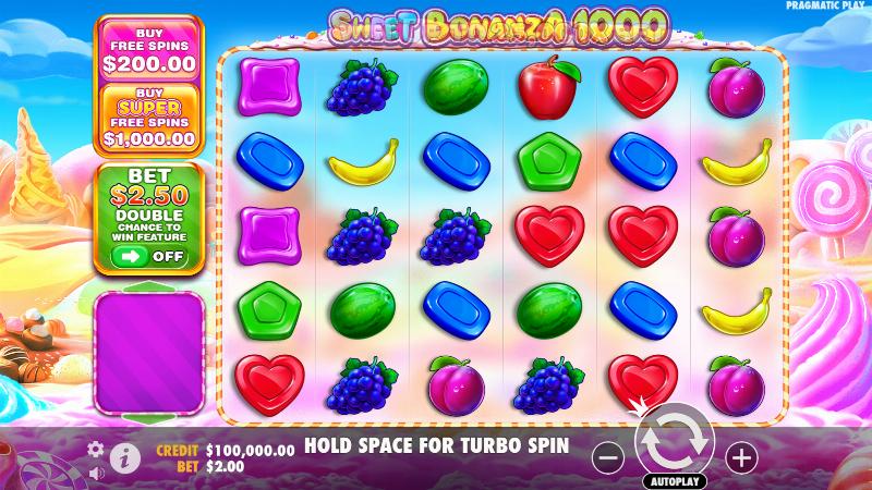 Sweet Bonanza 1000 slot logo