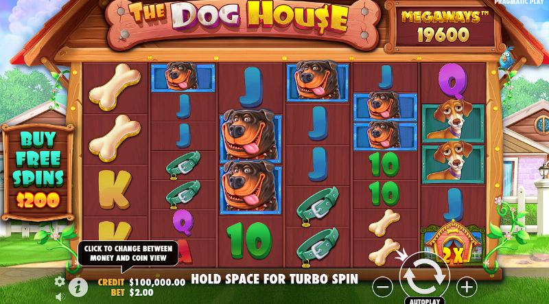 The Dog House Megaways slot logo