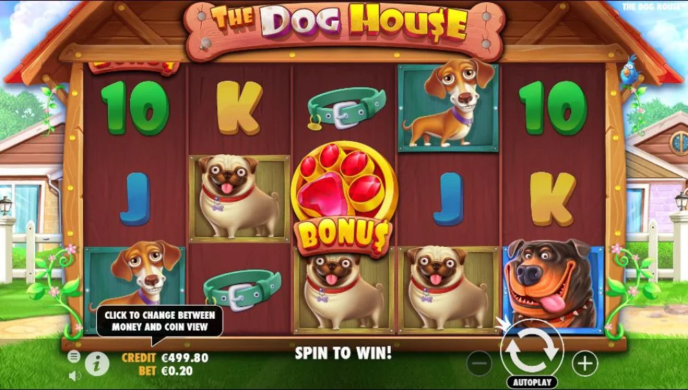 The Dog House slot logo